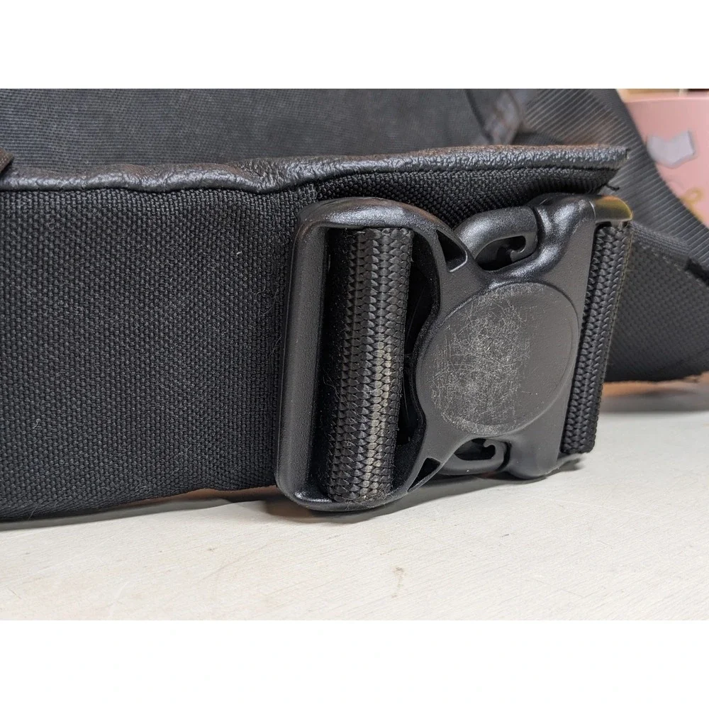 Fatsak Original Messenger‎ Bag Black 1000D Nylon Adjustable Laptop 17